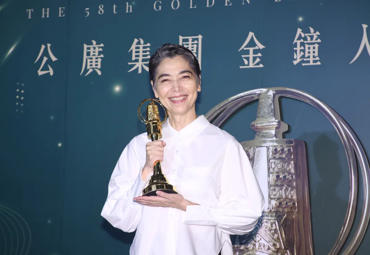 ▲賴佩霞沒和《人選》團隊共同受訪，認為入圍就是人生最璀璨時刻。（圖／記者陳明中攝）