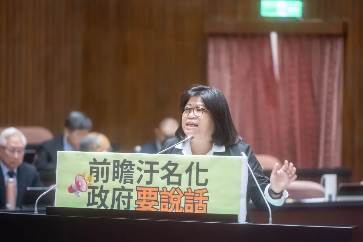 ▲王美惠遭指爭取前瞻補助不力，對此陳建仁質詢時也解釋稱，前瞻競爭型補助計畫應是地方政府要提出申請。（圖／王美惠辦公室提供）