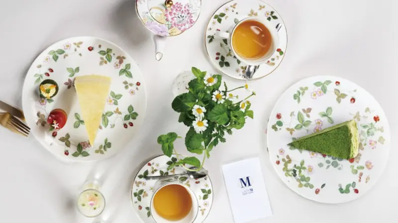 ▲飯店業者攜手英國百年工藝瓷器品牌 Wedgwood推出聯名限定下午茶。（圖／晶英國際行館提供）