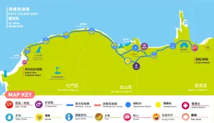 ▲2024萬金石馬拉松詳細競賽路線。(圖/萬金石馬拉松官網) ▲2024萬金石馬拉松詳細競賽路線。(圖/萬金石馬拉松官網)