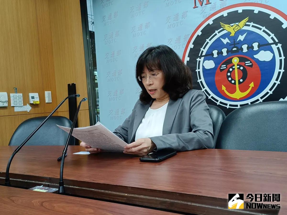 ▲航政司司長何淑萍分享，近年來，智慧科技與ESG議題蔚為風潮，交通部也力推海空港智慧轉型。（圖／記者許若茵攝，2023.10.17）