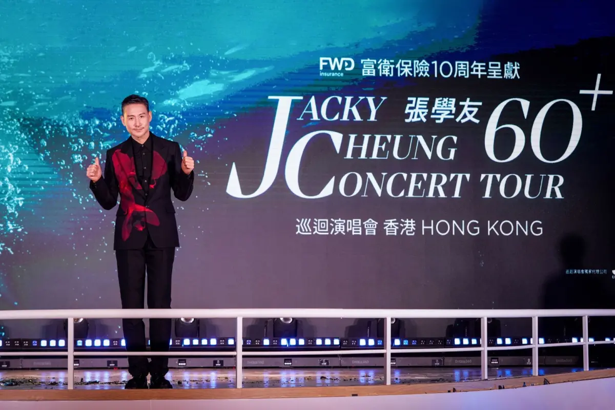 ▲張學友宣布今年12月在香港開唱，一連舉辦10場，將與歌迷度過聖誕節。（圖／環球音樂提供）