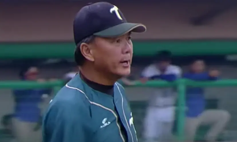 ▲台鋼雄鷹總教練洪一中比賽中火大抗議，在二軍總冠軍賽幫助台鋼先奪首勝。（圖／CPBLTV)