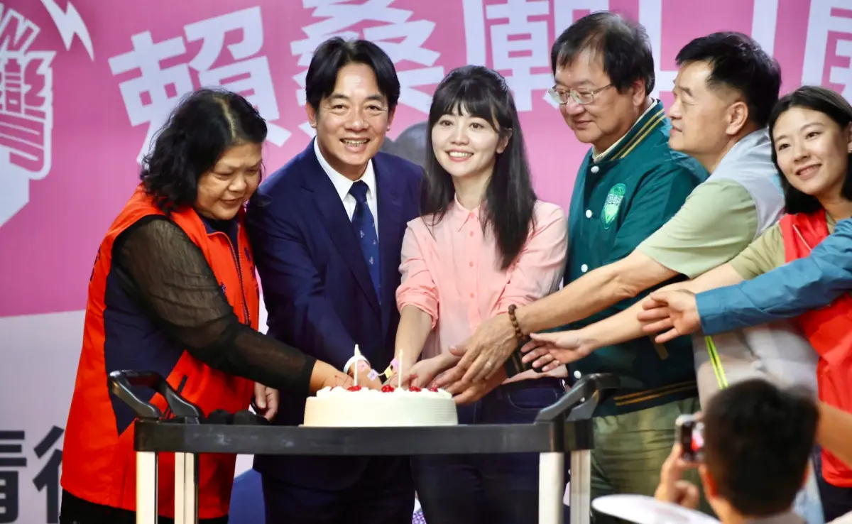 ▲高嘉瑜以《聖經》所羅門王審判故事為例，盼能在選前進行整合民調，並且願意讓吳欣岱6%。（圖／記者陳明中攝）