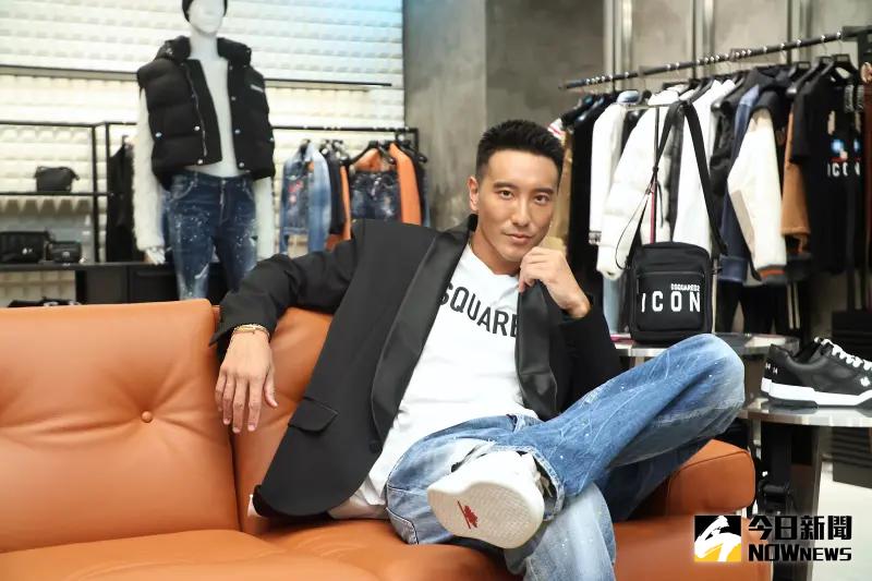 王陽明回應與蔡詩芸的關係。(圖/記者陳明中攝)