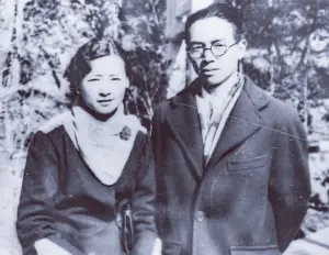 ▲林徽因與她日後的丈夫梁思成，兩人於1924年6月赴美求學、9月入讀賓大，兩人後來都成為中國近代著名建築師。（圖／翻攝自微博）