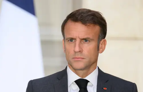 ▲法國總統馬克宏宣布恐怖攻擊警戒提升至最高級。（圖／美聯社／達志影像）