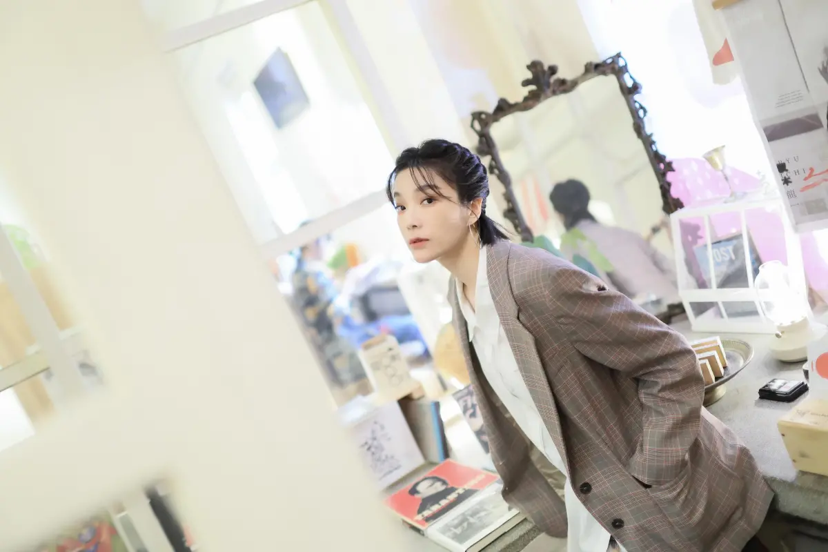 ▲蔡淑臻拍戲不快樂痛苦12年，好在遇到貴人重獲自信，還順利調漲片酬。（圖／記者鄭孟晃攝）