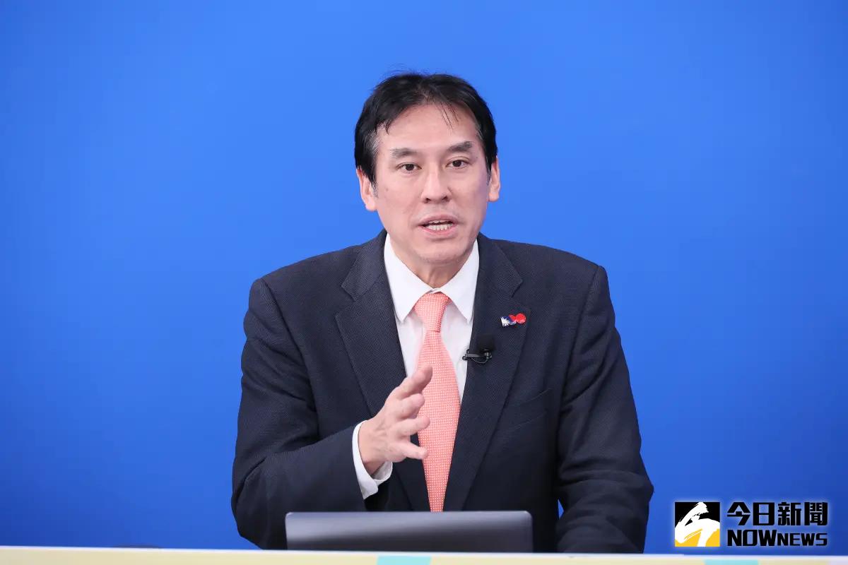 ▲資深媒體人黃暐瀚認為，郭台銘目前有三條路可以走。（圖／記者鄭孟晃攝，2023.10.19）