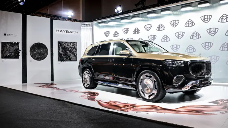 ▲Mercedes-Maybach GLS 現身 ART TAIPEI 展會！