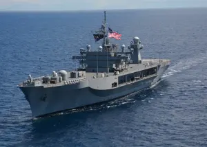 美增派第6艦隊指揮艦前往東地中海　支援中東任務
