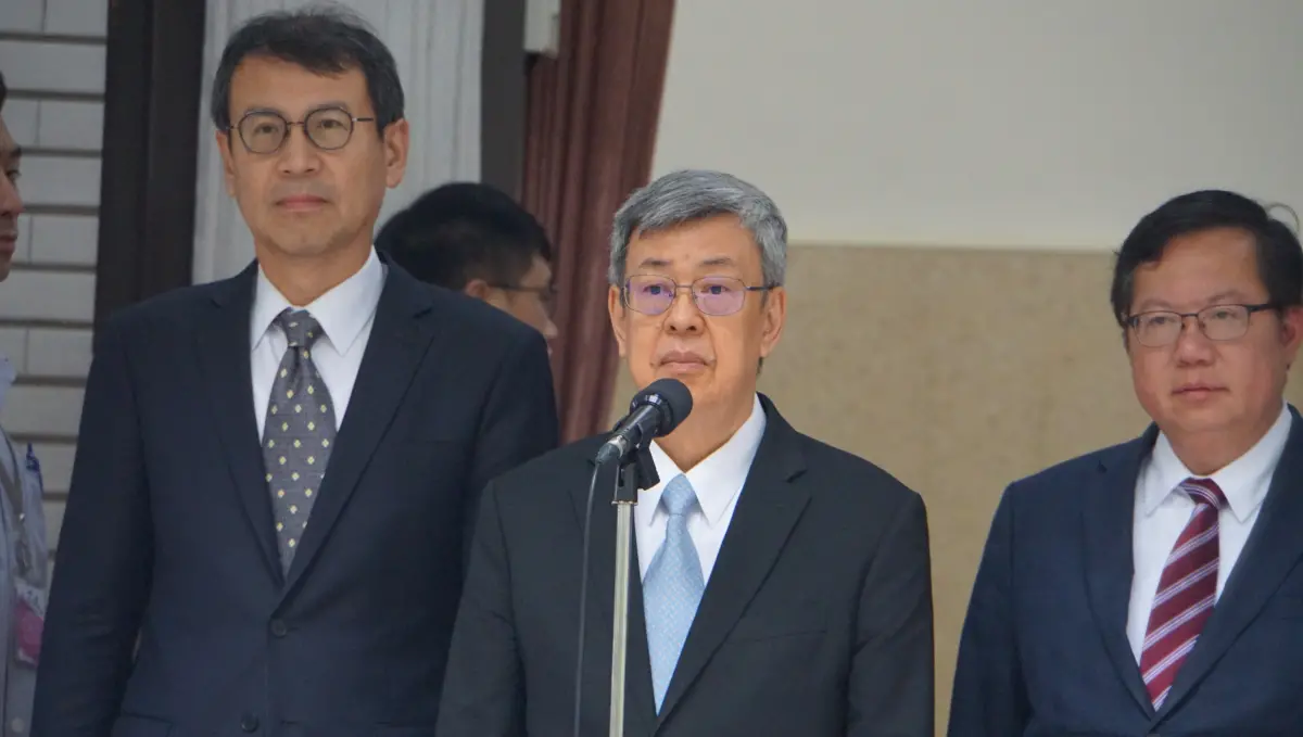 ▲陳建仁今日赴立法院進行施政總質詢。（圖／記者呂炯昌攝，2023.10.20）