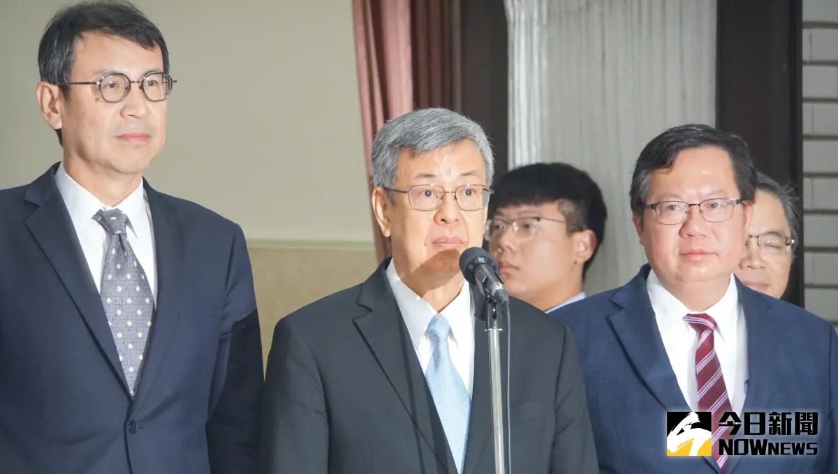 ▲民眾黨有意找中配徐春鶯納入不分區，對此陳建仁表示，尊重各政黨提名不分區立委的權利，但一定要以國安為考量，作為重要的考慮因素。（圖／記者呂炯昌攝）