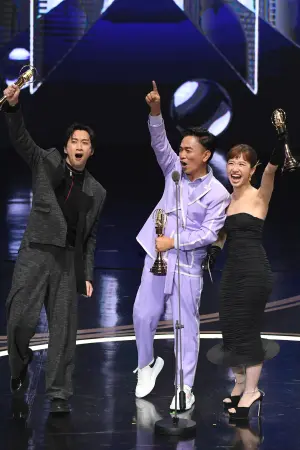 ▲吳宗憲、陳漢典、Lulu是本屆「最佳綜藝節目主持人」。（圖／三立）
