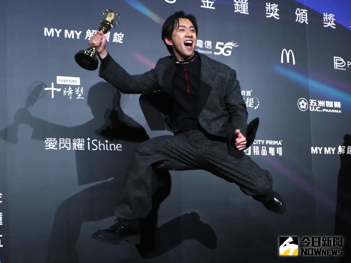 ▲陳漢典出道18年終於摘下金鐘獎座，奪下當天收視冠軍；蔡淑臻獲封「金鐘視后」落淚致詞時，最多人同時觀看。（圖／NOWnews攝影中心）