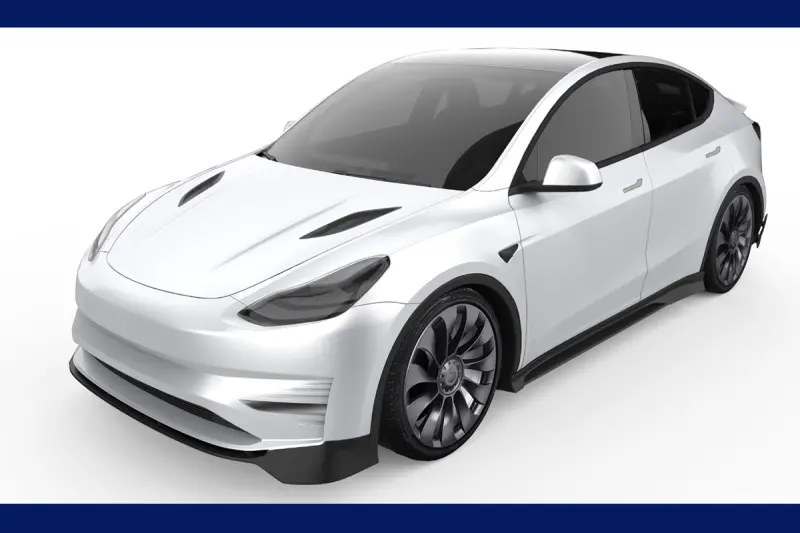 ▲ 台灣CUSTUNING將於SEMA改裝車展發表全新Tesla Model Y改裝套件 