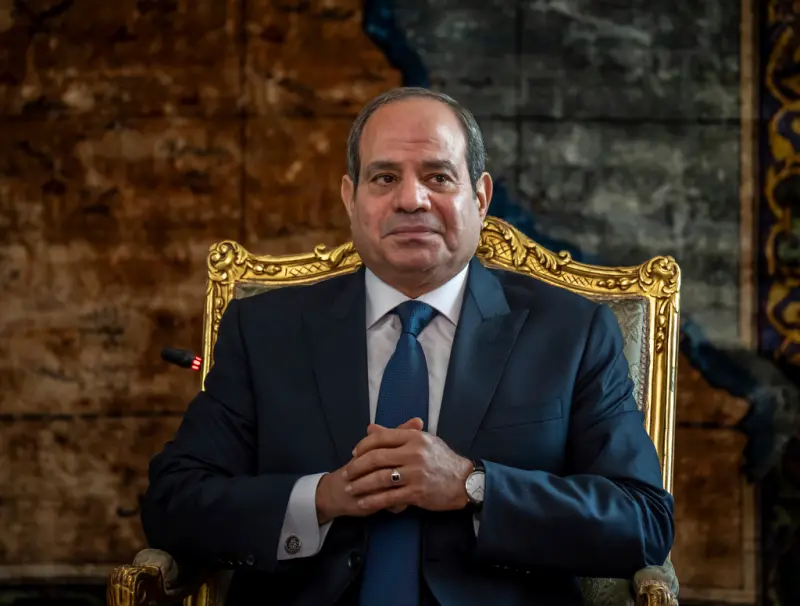 ▲埃及今（21）日在開羅舉行和平高峰會，主要討論議程的目標是想促成以巴停火，然而以色列、哈馬斯、美國、伊朗均未派代表參加。圖為埃及埃及總統阿卜杜勒-法塔赫塞西（Abdel Fattah al-Sisi）。（圖／美聯社／達志影像）