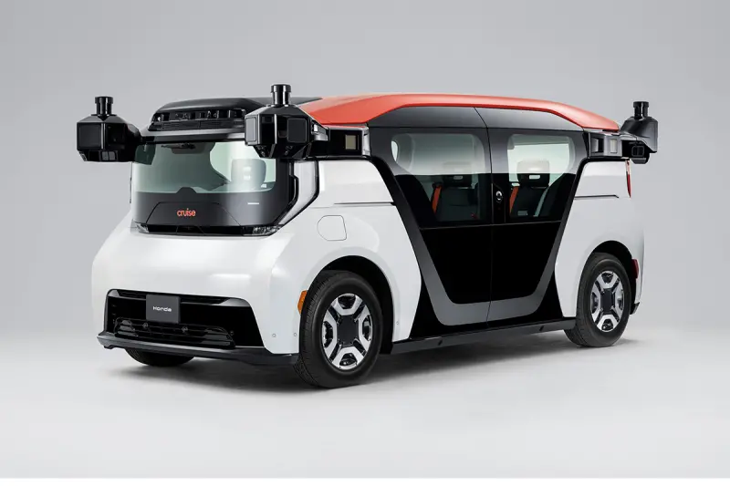 ▲ Honda、GM與Cruise 計劃於2026年初展開無人駕駛叫車服務 