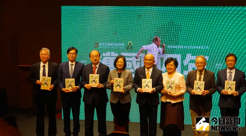 ▲前行政院院長蘇貞昌舉辦《護國四年》新書發表會。(圖/記者呂炯昌攝,2023.10.21)