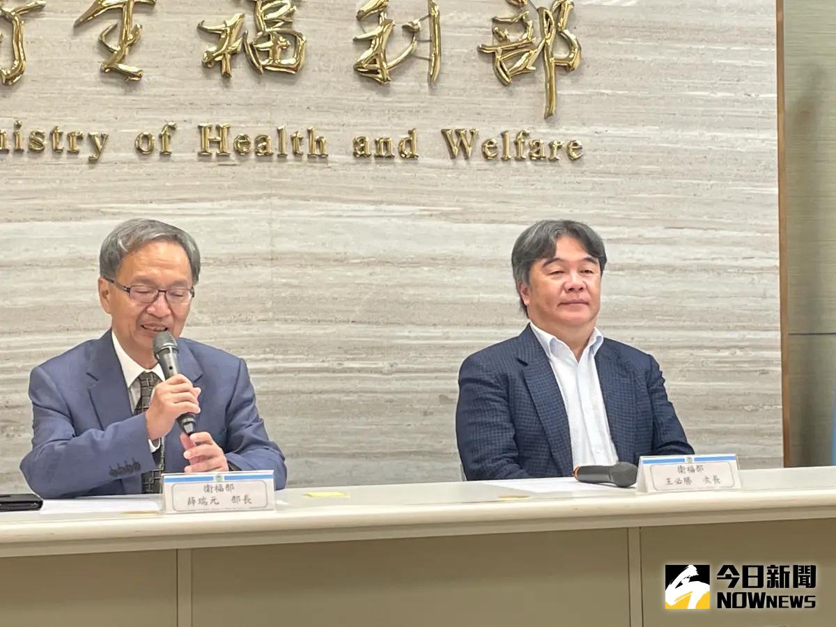 ▲衛福部次長王必勝表示，結果最慢預計在農曆年前公布。（圖／記者林志怡攝，2023.10.21）