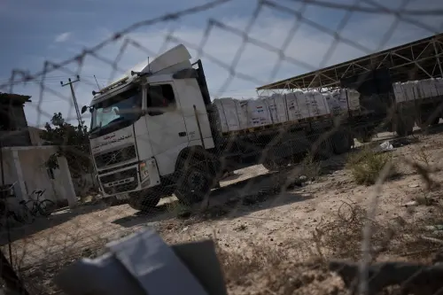 以巴衝突後首批援助物資進加薩　聯合國籲持續運送
