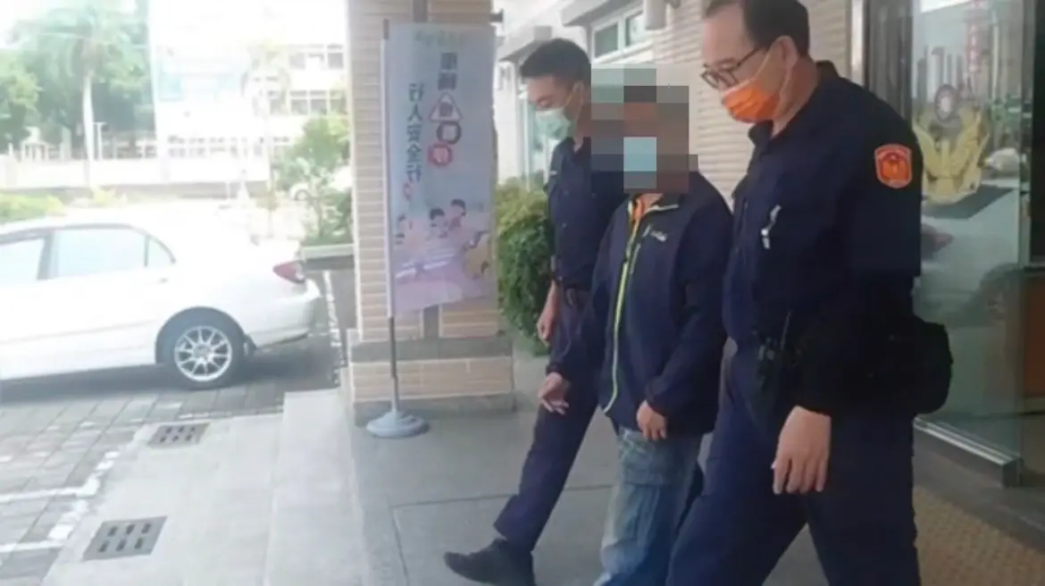 ▲嫌犯被依竊盜罪嫌移送法辦。（圖／翻攝畫面）