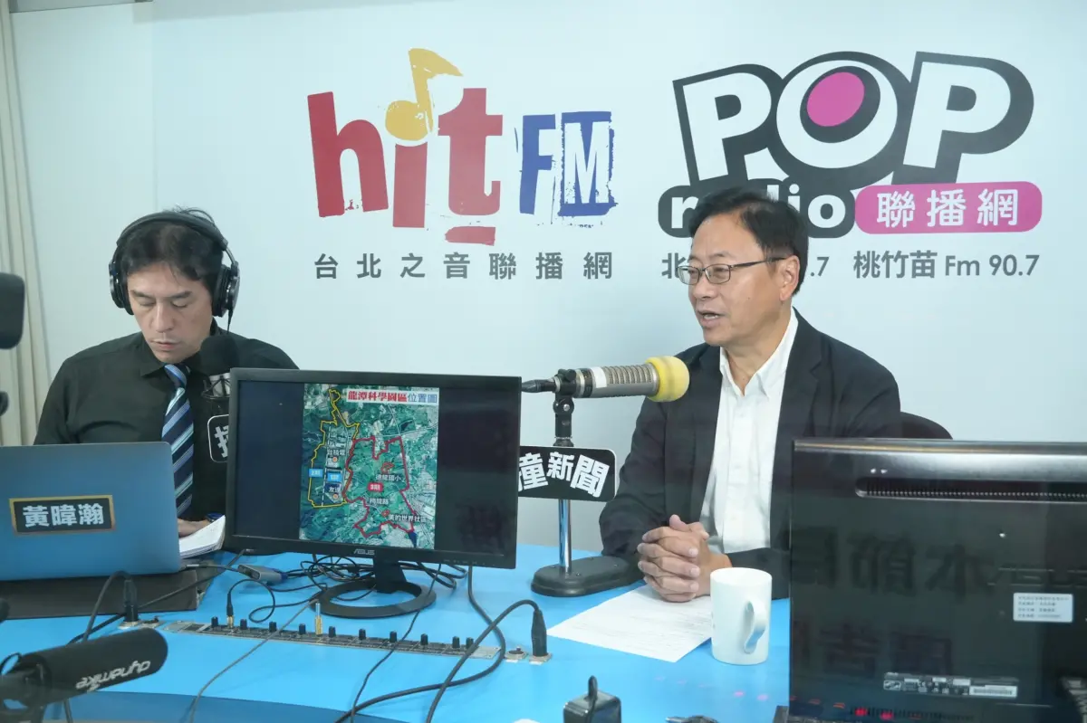 ▲張善政指出，前年行政院長蘇貞昌、前桃園市長鄭文燦在地方居民不知情狀況下率先宣布龍科三期規劃預定地，導致在地居民感受不尊重、形同遭「強暴」，因此破局。（圖／「POP撞新聞」提供）