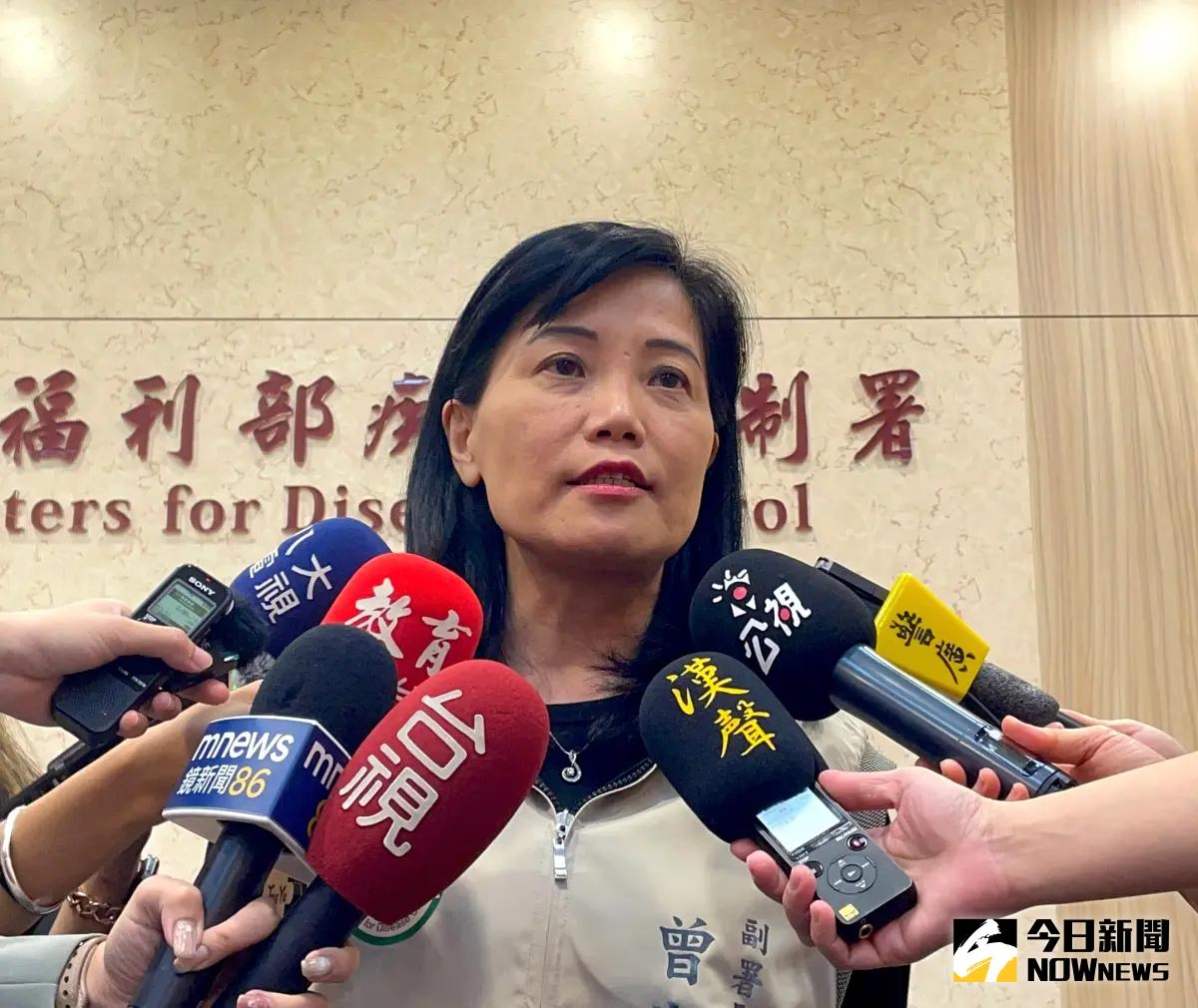 ▲衛福部疾管署副署長曾淑慧指出，目前麻疹個案的接觸者監測期已滿，暫未新增其他麻疹個案。（圖／記者林志怡攝，2023.10.24）