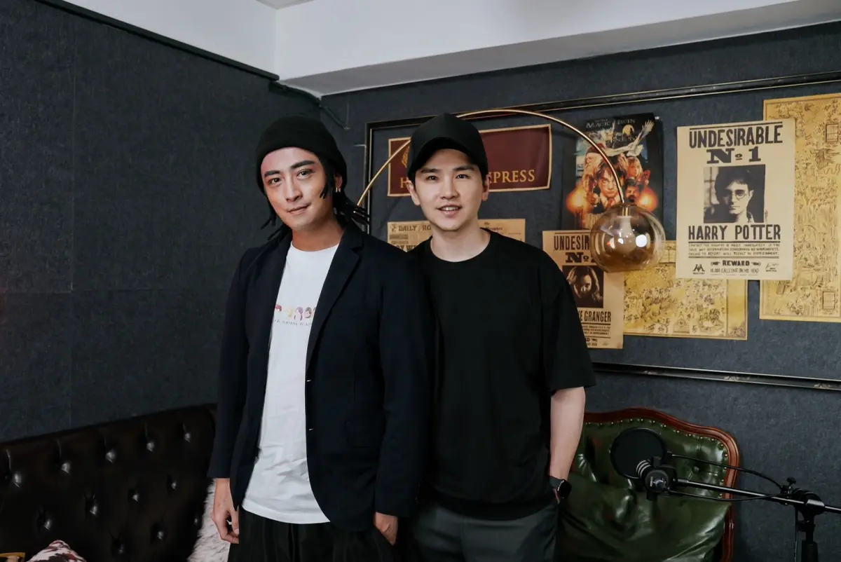 ▲Energy團長牛奶（右）提到其實過去與TORO不合，兩人說起往事竟然一起哭了。（圖／日昇正亮娛樂提供）