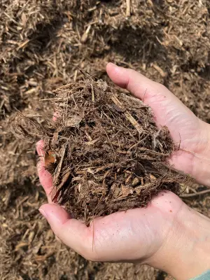 ▲木料用途主要是農地作為土壤改良之使用，亦可充分發揮資源循環利用。（圖／台南市環保局提供）