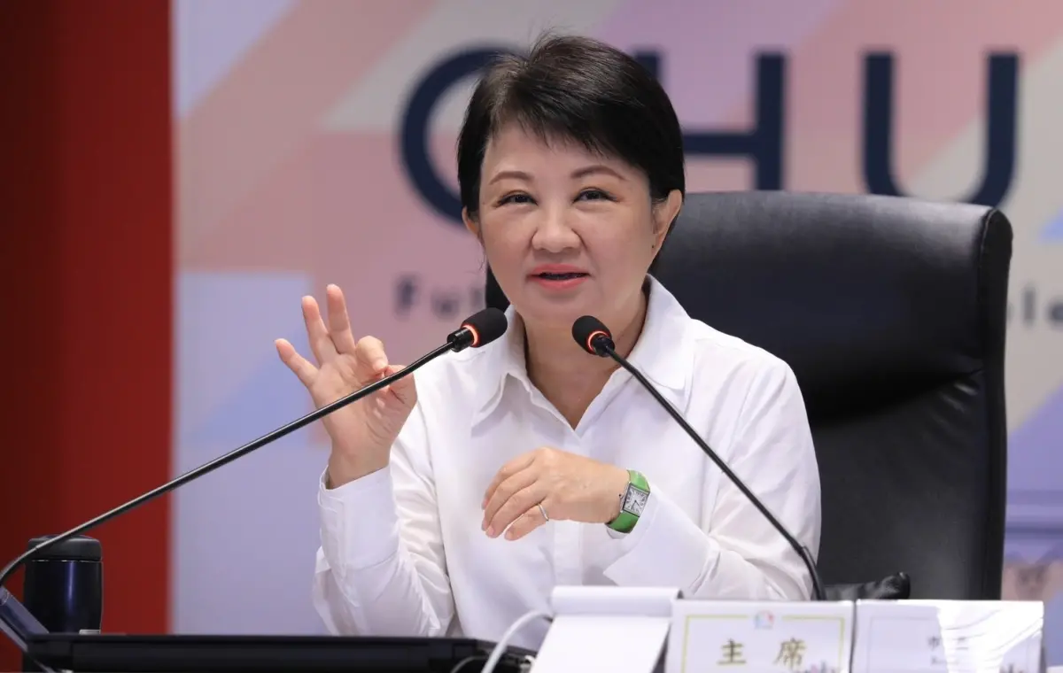 ▲台中市長盧秀燕形容發物調券，「就像分家產一樣，再怎麼發還是會有人覺得不公平」。（圖／台中市政府提供，2023.10.24）