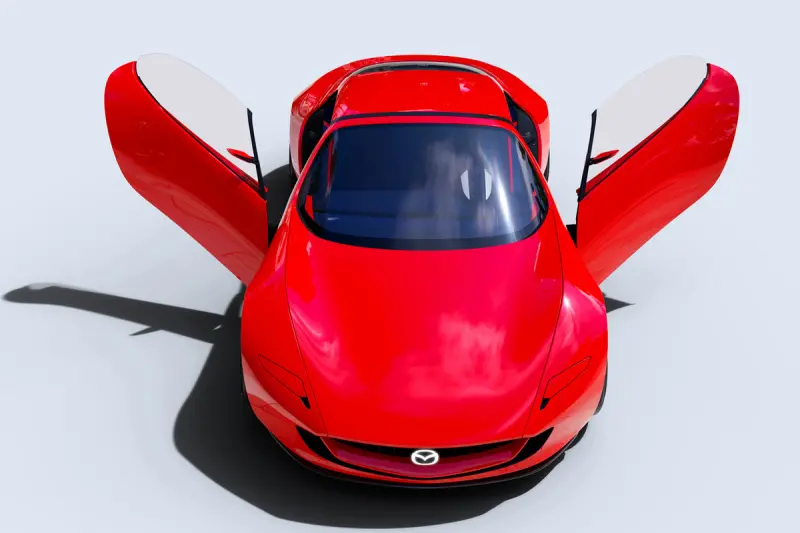 ▲ 轉啊轉啊轉子發電機，從Mazda Iconic SP概念車預覽未來跑車輪廓 