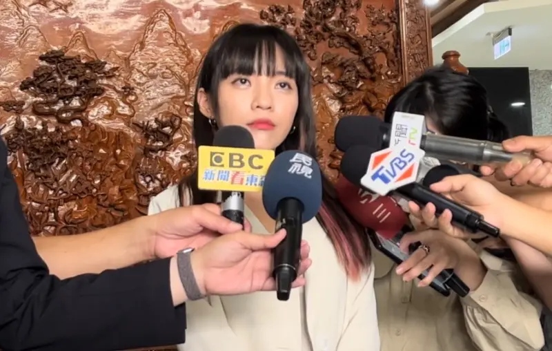 ▲趙天麟退選，是否接棒選立委，黃捷僅說相信黨中央會凝聚共識，做出最好的安排。（圖／翻攝畫面）