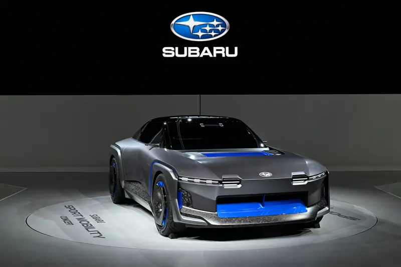 ▲ Subaru展出Subaru Sport Mobility Concept，是否會再推出雙門跑車呢？ 