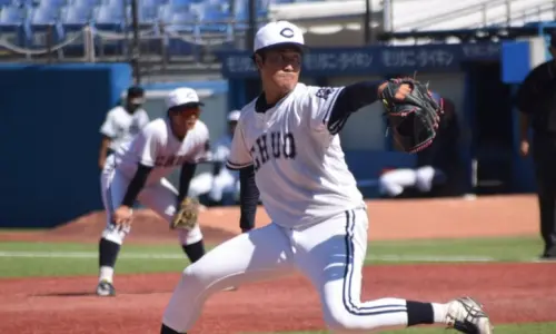 ▲日職選秀中央大學西館勇陽將被讀賣巨人隊第一指名。(圖/中央大學IG) ▲日職選秀中央大學西館勇陽將被讀賣巨人隊第一指名。(圖/中央大學IG)