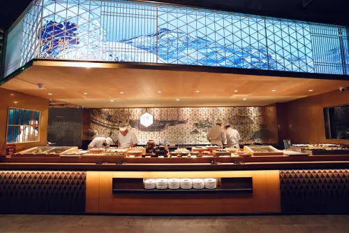 ▲饗賓餐旅旗下高人氣和食料理Buffet「旭集 和食集錦」,今(27)日在桃園中茂新天地廣場12樓正式開幕,全店400坪,共300個座位。(圖/饗賓餐旅提供) ▲饗賓餐旅旗下高人氣和食料理Buffet「旭集 和食集錦」,今(27)日在桃園中茂新天地廣場12樓正式開幕,全店400坪,共300個座位。(圖/饗賓餐旅提供)