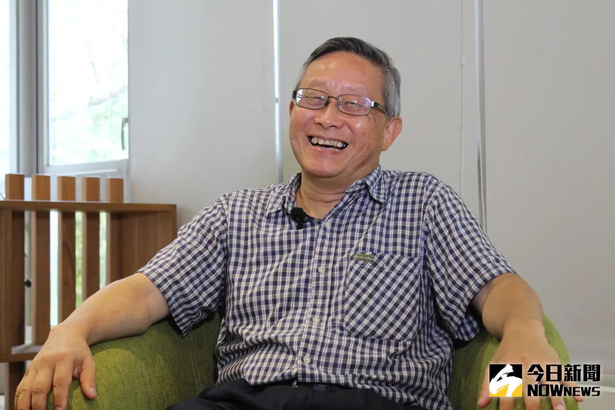 ▲國立清華大學前校長賀陳弘勉勵青年，人生的努力不會白費。（圖／記者嚴俊強攝）