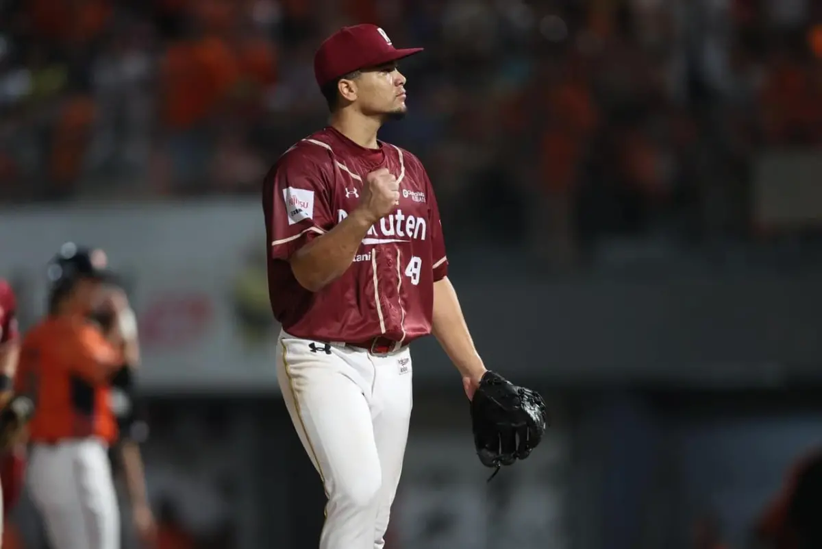 ▲樂天桃猿威能帝第5戰發威，繳出8局無失分、送出13次三振的好投，幫助球隊以11:0擊敗味全龍。（圖／樂天提供）