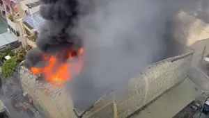 嘉義倉儲工廠大火！火勢猛烈延燒、濃煙沖天　幸無人受困傷亡
