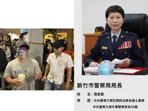 臉譜黑衣人包圍「新政治提款機」　李正皓：警察局長吃素的？
