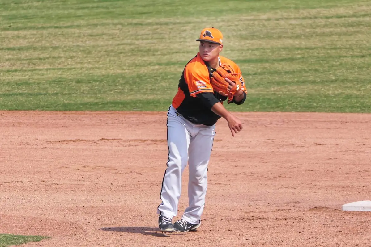 ▲統一獅19歲年輕好手黃勇傳迎來季後賽首次先發。（圖取自黃勇傳臉書粉絲團）