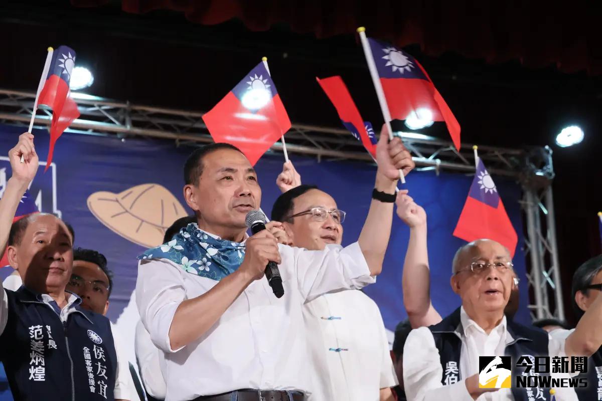 ▲國民黨總統參選人侯友宜表示，今溥聰是選辦關鍵角色。（圖／資料照片）