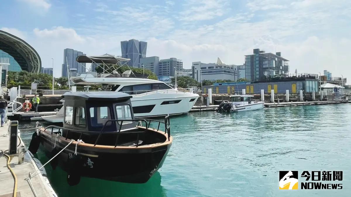 ▲第一屆「高雄城市船展」將在11月3-5日於高雄亞灣及嘉信碼頭舉行。（圖／記者陳美嘉攝，2023.10.30）