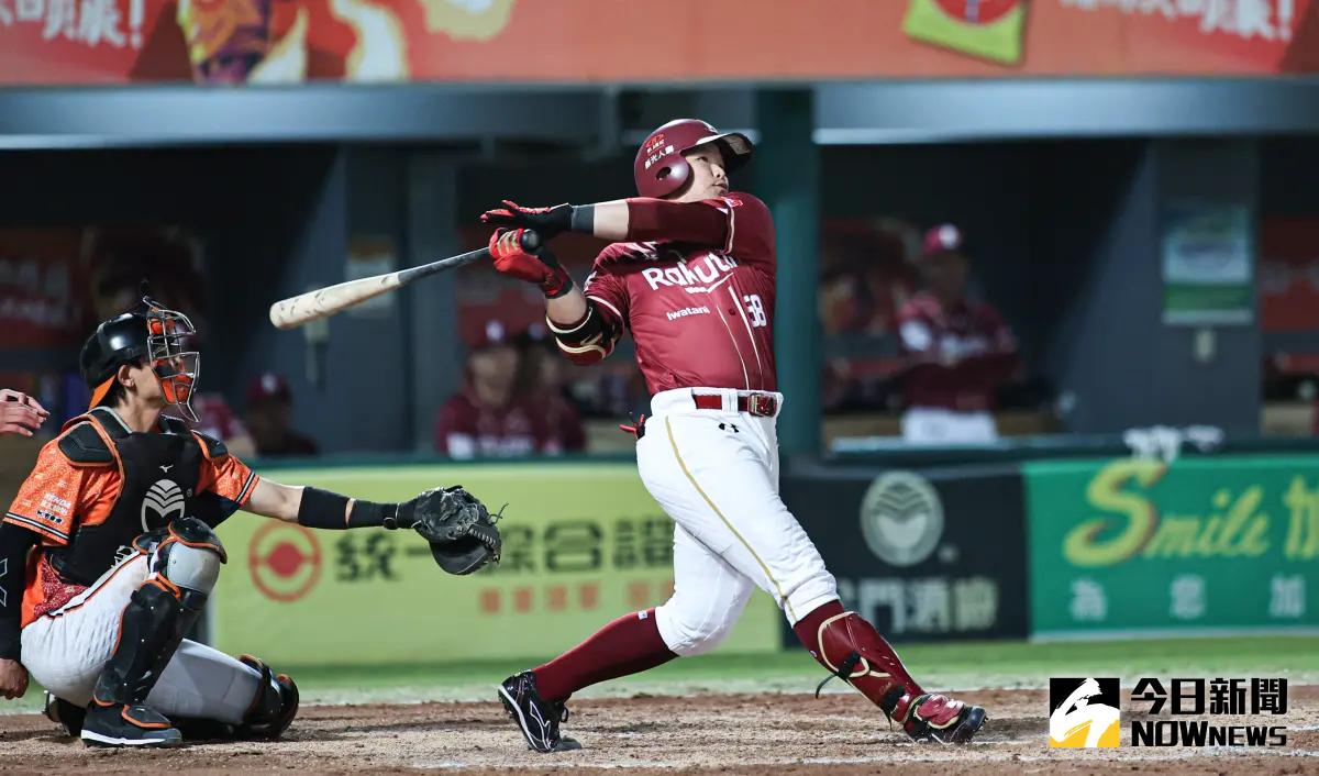 ▲中華職棒樂天桃猿廖健富，投入亞錦賽中華隊。（圖／記者葉政勳攝）