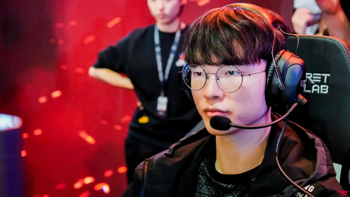 ▲S13 LOL世界賽今年增設瑞士制賽制，在收視人數上明顯提升，而最熱門的戰隊還是擁有 Faker 的 T1。（圖／T1臉書）