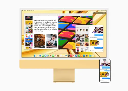 ▲蘋果M3晶片iMac。（圖／官方提供）