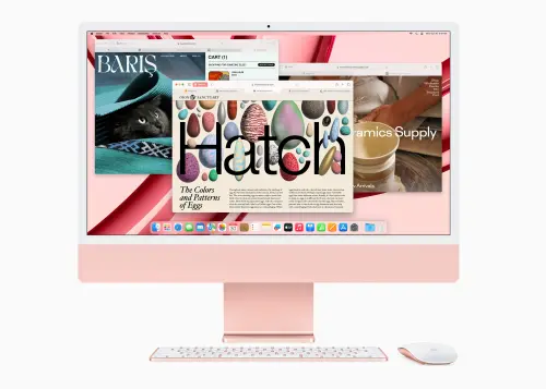 ▲蘋果M3晶片iMac。（圖／官方提供）