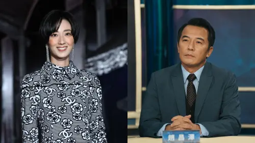 ▲桂綸鎂（左圖）、戴立忍愛了18年，低調約會帶電燈泡被拍；小17歲影后桂綸鎂，拍攝時尚雜誌罕談感情：「生命裡有這樣的人讓我很安心。」（圖／NOWnews攝影中心、Netflix）