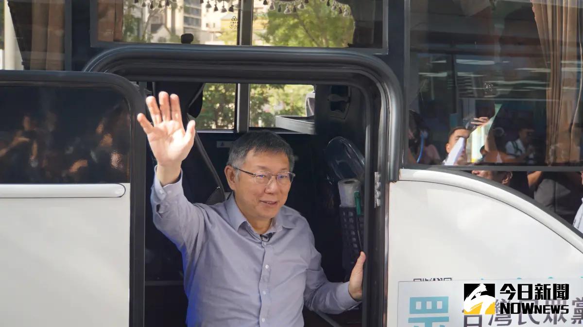 ▲台灣民眾黨參選人柯文哲對於侯友宜堅持民主初選，相當不滿。（圖／記者呂炯昌攝）