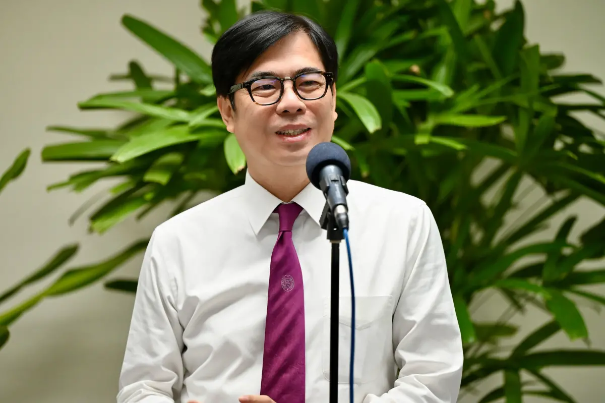 ▲陳其邁認為，黃捷是雄女畢業，生活圈就在高雄，高雄人在高雄在地打拚，都是在地。（圖／高雄市政府提供）